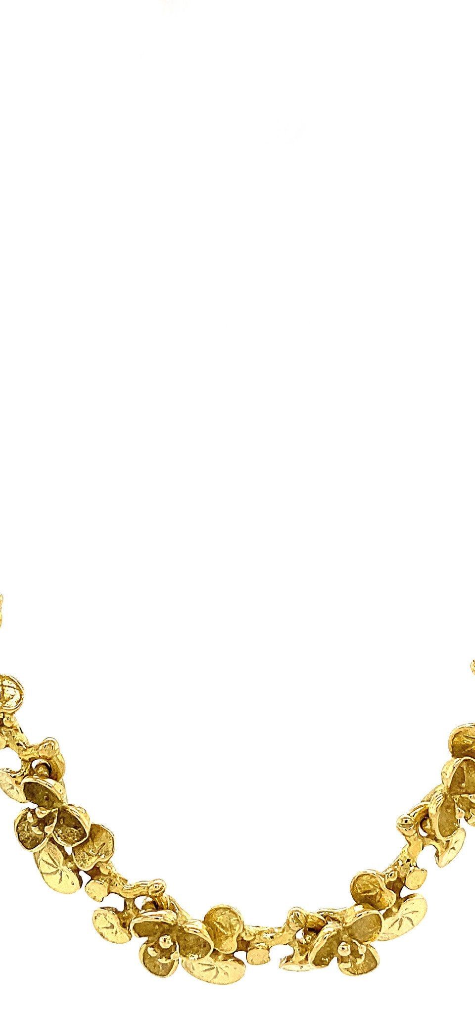 Vintage 14K Gold Fancy Necklace